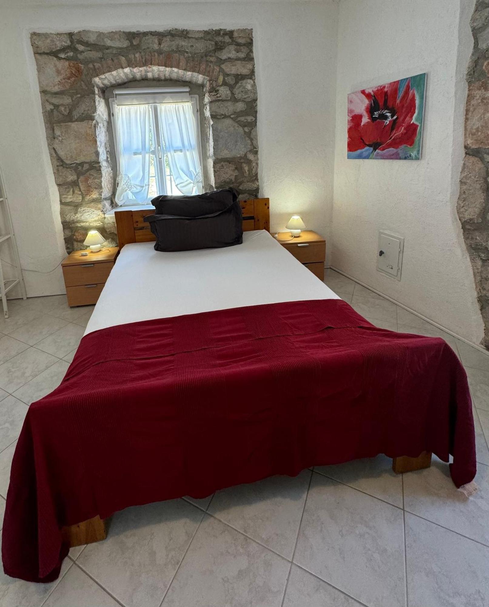 Mediterranes Ferienhaus M. Terrasse Veli Lošinj Extérieur photo